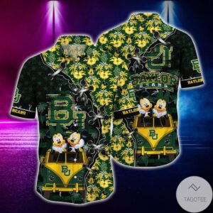 Mickey Mouse Baylor Bears Ncaa Hawaiian Shirt