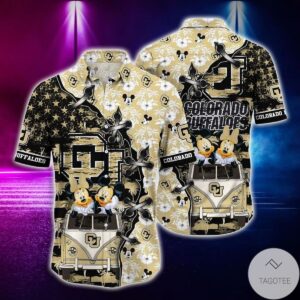 Mickey Mouse Colorado Buffaloes Ncaa Hawaiian Shirt