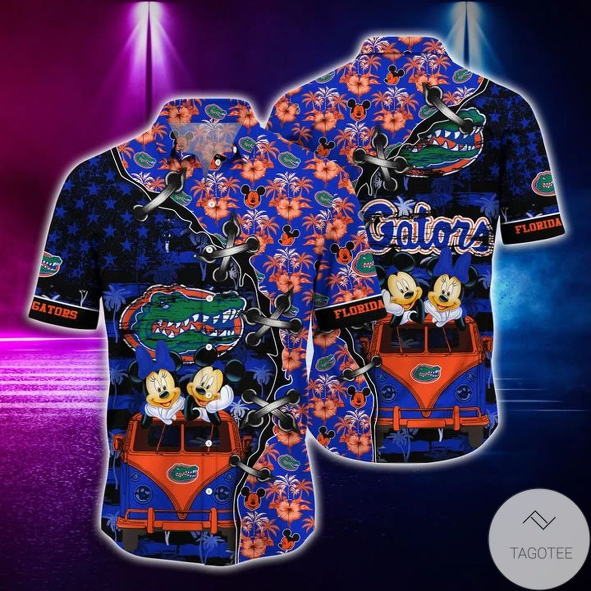 Mickey Mouse Florida Gators Ncaa Hawaiian Shirt Mickey Mouse Florida Gators Ncaa Hawaiian Shirt