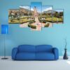 Middle Of The World Monument - Nature 5 Panel Canvas Art Wall Decor