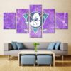 Mighty Ducks Of Anaheim Nhl Team Purple - Sport 5 Panel Canvas Art Wall Decor