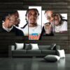 Migos Rap Combination - Music 5 Panel Canvas Art Wall Decor