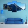 Milford Sound In Fiordland National Park - Nature 5 Panel Canvas Art Wall Decor