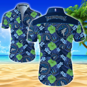 Minnesota Timberwolves Hawaiian Shirt Summer Button Up