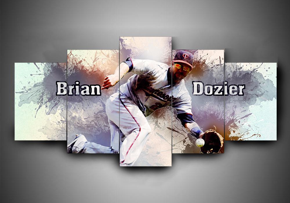 Minnesota Twins 1 - Sport 5 Panel Canvas Art Wall Decor Minnesota Twins 1 - Sport 5 Panel Canvas Art Wall Decor