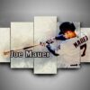 Minnesota Twins 3 - Sport 5 Panel Canvas Art Wall Decor