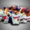 Minnesota Twins - Sport 5 Panel Canvas Art Wall Decor