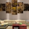 Minnesota Vikings 4 - Sport 5 Panel Canvas Art Wall Decor