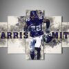 Minnesota Vikings - Harrison Smith - Sport 5 Panel Canvas Art Wall Decor