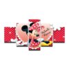 Minnie Mouse Kids - Cartoon 5 Panel Canvas Art Wall Decor