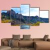Missouri River Colors - Nature 5 Panel Canvas Art Wall Decor