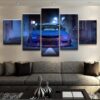 Mitsubishi Lancer Evolution 1 Car - 5 Panel Canvas Art Wall Decor