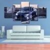 Mitsubishi - Automative 5 Panel Canvas Art Wall Decor