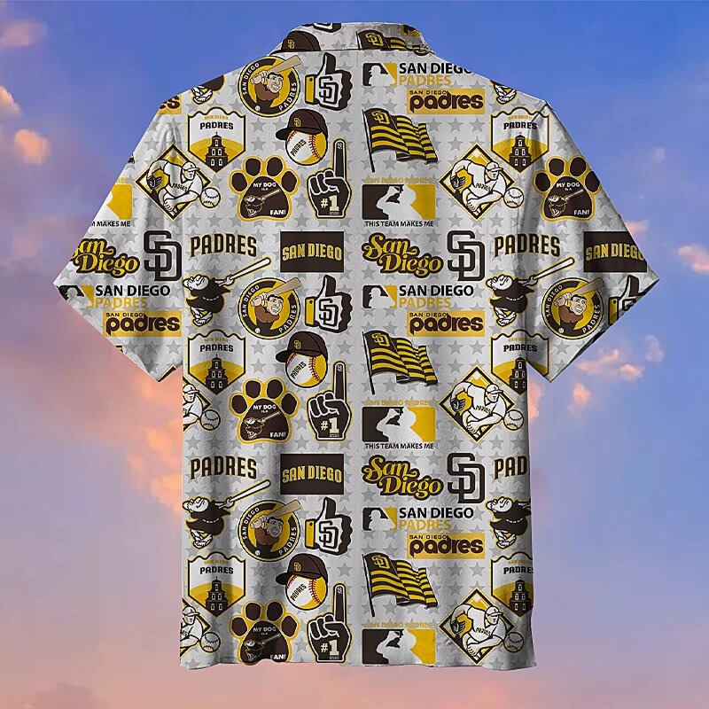 Mlb San Diego Padres Hawaiian Shirt Mlb San Diego Padres Hawaiian Shirt