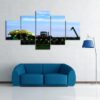 Modern Farmer - Automative 5 Panel Canvas Art Wall Decor