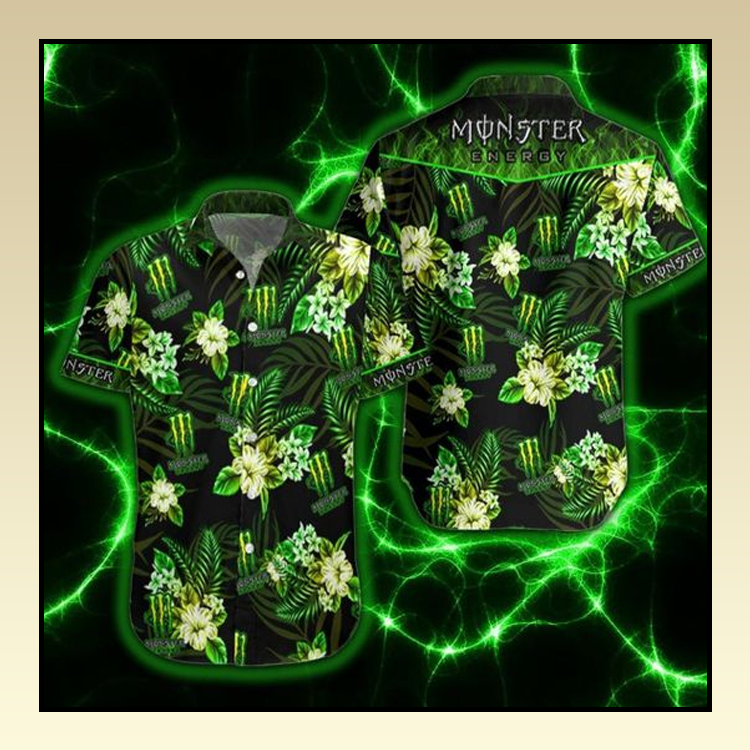 Monster Energy Hawaiian Shirt Monster Energy Hawaiian Shirt