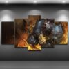 Monster - Anime 5 Panel Canvas Art Wall Decor
