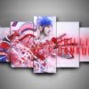 Montreal Canadiens - Phillip Danault - Sport 5 Panel Canvas Art Wall Decor
