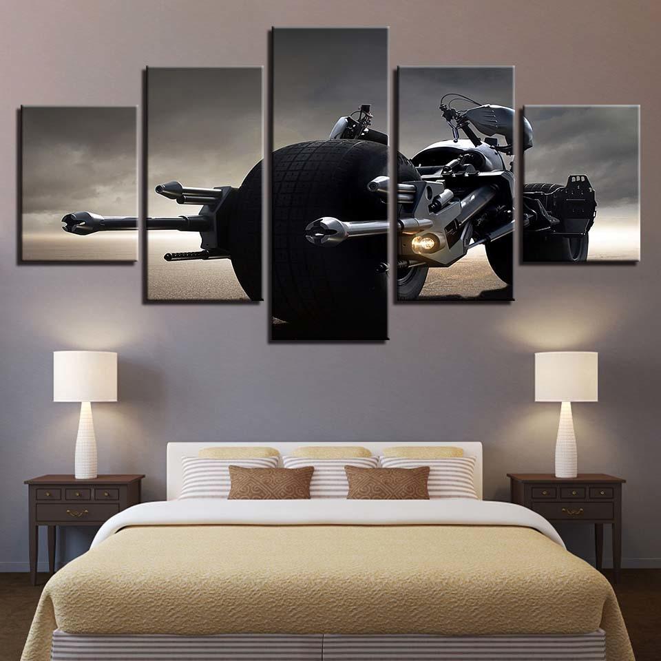 Motorcycle 14 - Automative 5 Panel Canvas Art Wall Decor Motorcycle 14 - Automative 5 Panel Canvas Art Wall Decor