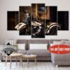 Motorcycle Gifts - Harley Rider - Automative 5 Panel Canvas Art Wall Decor