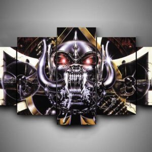Motorhead - Music 5 Panel Canvas Art Wall Decor