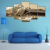 Mountain Village Pertisau In Austria - Nature 5 Panel Canvas Art Wall Decor