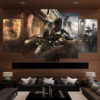 Movie Assassins Creed - Gaming 5 Panel Canvas Art Wall Decor