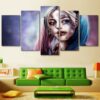 Movie Clown - Dc 5 Panel Canvas Art Wall Decor
