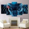 Movie Predator 1987 - Movie 5 Panel Canvas Art Wall Decor