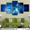 Movie Star Trek - Movie 5 Panel Canvas Art Wall Decor