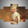 Mr. Bean 1 - Famous Person 5 Panel Canvas Art Wall Decor