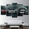 Muscle Cars 03 - Automative 5 Panel Canvas Art Wall Decor