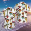 Mushroom Hawaiian Shirt Summer Button Up