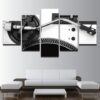 Music Dj Console Instrument Mixer - Music 5 Panel Canvas Art Wall Decor