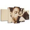 Music Prince 3 - Music 5 Panel Canvas Art Wall Decor