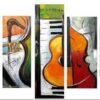 Musical Instrument 03 - Music 5 Panel Canvas Art Wall Decor