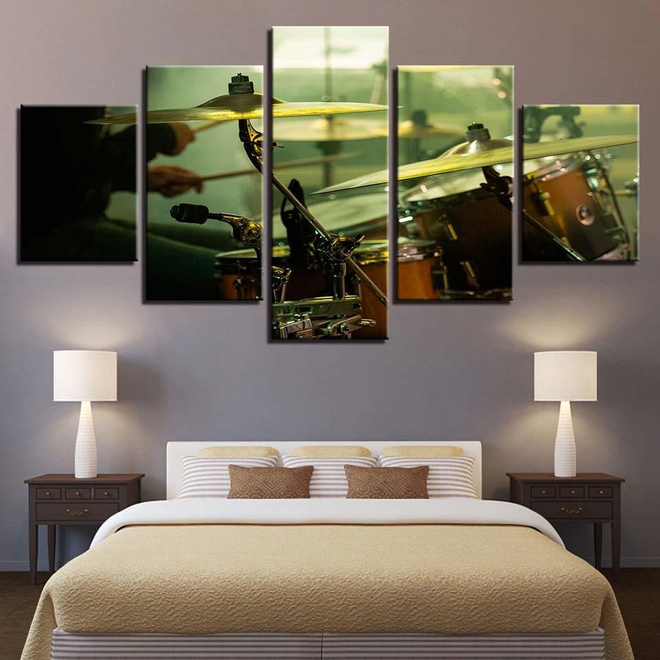 Musical Instruments 22 - Music 5 Panel Canvas Art Wall Decor Musical Instruments 22 - Music 5 Panel Canvas Art Wall Decor