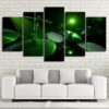 Musical Instruments 56 - Music 5 Panel Canvas Art Wall Decor