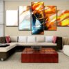 My Hero Academia Shoto Todoroki 1 Anime - 5 Panel Canvas Art Wall Decor