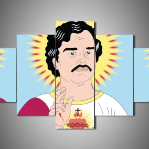 Narcos 1 - Movie 5 Panel Canvas Art Wall Decor