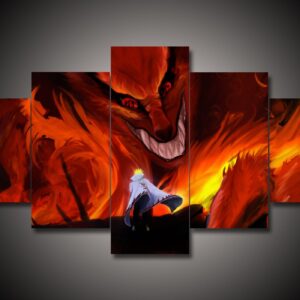 Naruto 1 - Anime 5 Panel Canvas Art Wall Decor