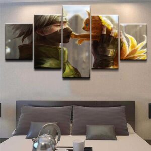 Naruto 12 - Anime 5 Panel Canvas Art Wall Decor