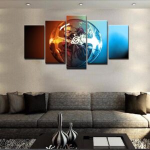 Naruto 16 - Cartoon 5 Panel Canvas Art Wall Decor