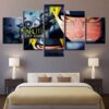 Naruto 43 - Anime 5 Panel Canvas Art Wall Decor