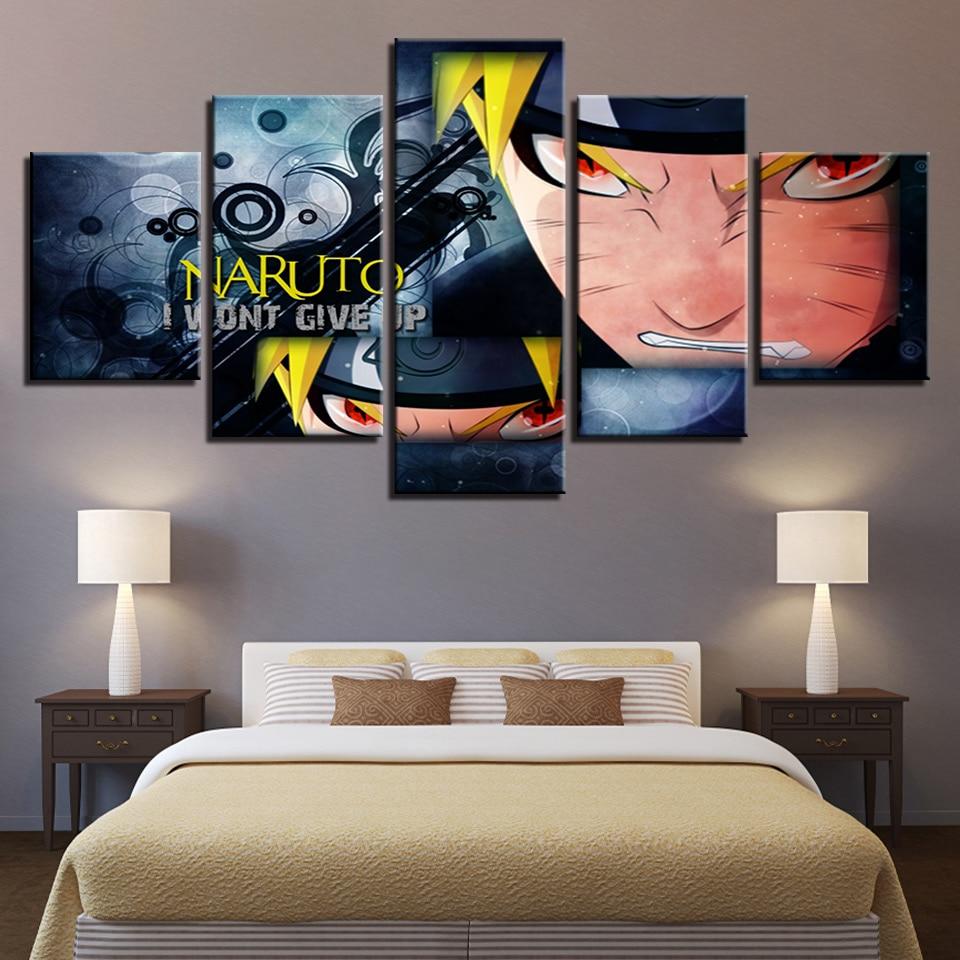Naruto 43 - Anime 5 Panel Canvas Art Wall Decor Naruto 43 - Anime 5 Panel Canvas Art Wall Decor