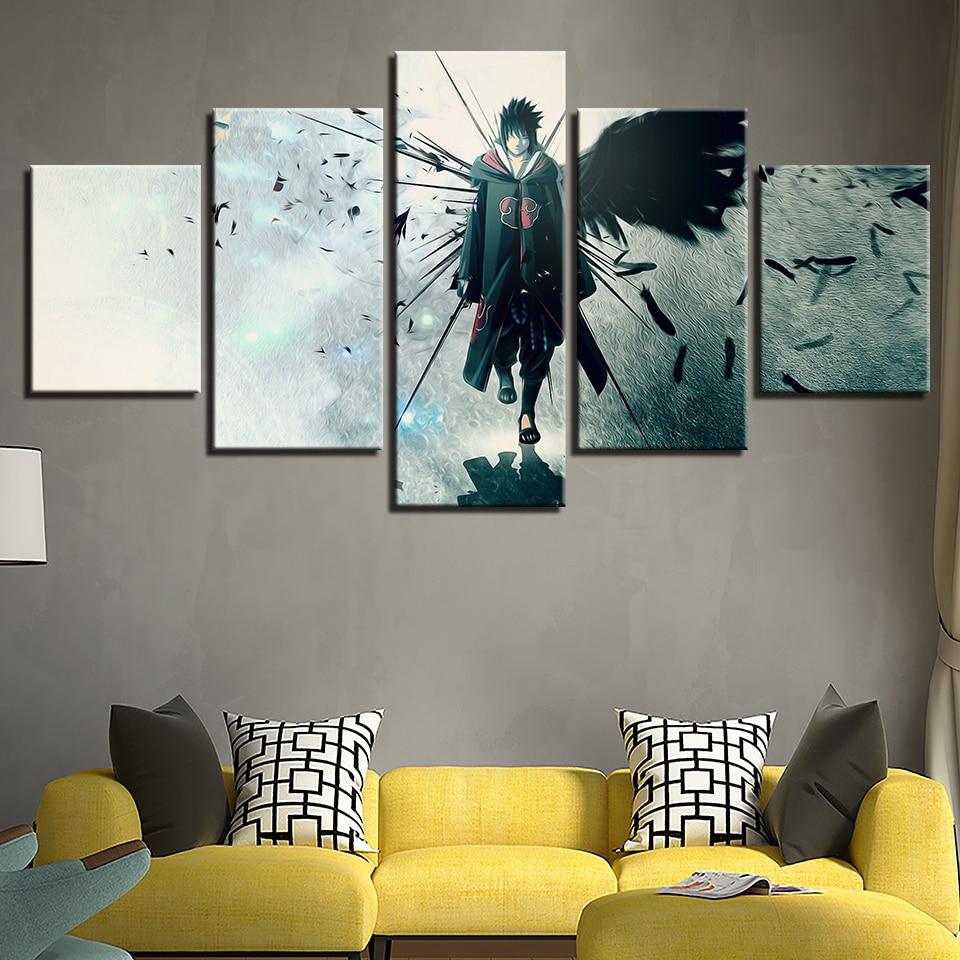 Naruto 70 - Anime 5 Panel Canvas Art Wall Decor Naruto 70 - Anime 5 Panel Canvas Art Wall Decor