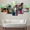 Naruto 89 - Anime 5 Panel Canvas Art Wall Decor