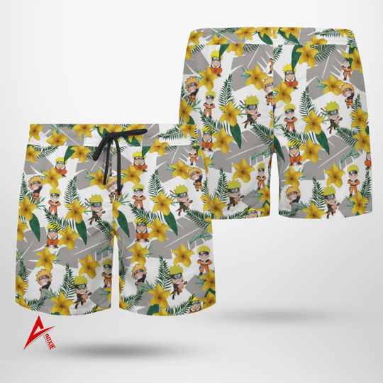 Naruto Shippuden Chibi Hawaiian Shirt Naruto Shippuden Chibi Hawaiian Shirt