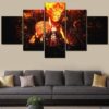 Naruto Uzumaki Poster Anime - 5 Panel Canvas Art Wall Decor