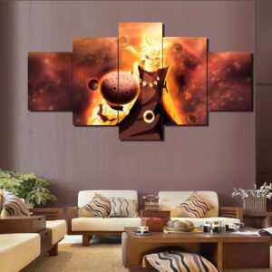 Naruto - Anime 5 Panel Canvas Art Wall Decor